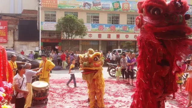 舞狮开业大吉 舞狮开业大吉